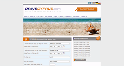 Desktop Screenshot of drivecyprus.com